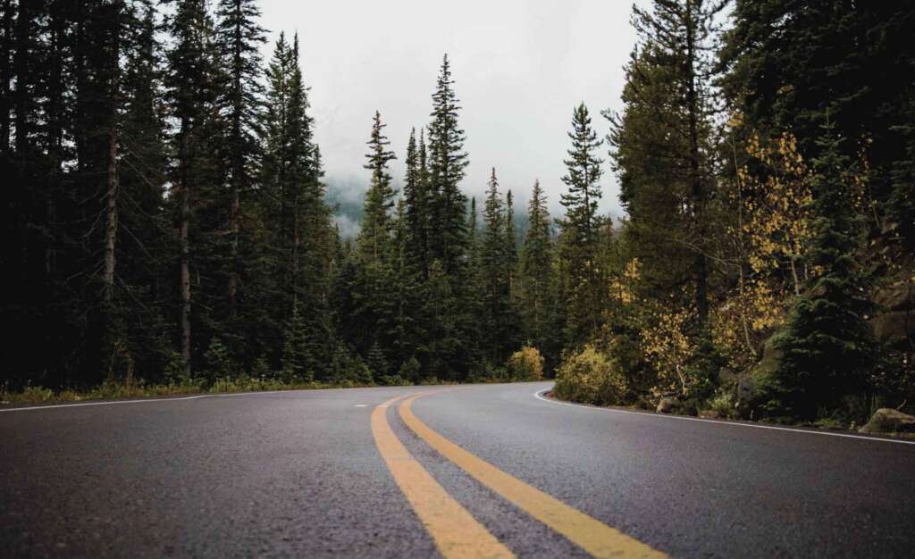 autocaravana en otoño e invierno