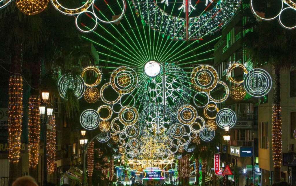 alumbrado navideño