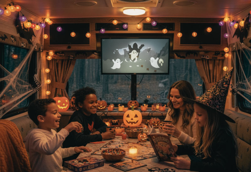 celebrar Halloween en autocaravana