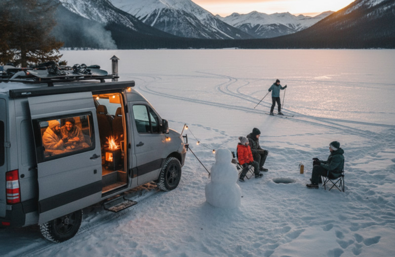preparar tu autocaravana para el frío